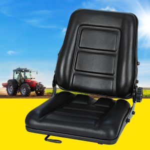 Tractor Seat Forklift Excavator Truck Backrest Chair Adjustable Universal