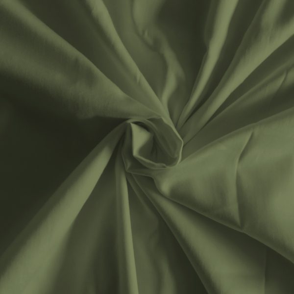 Balmain 1000 Thread Count Hotel Grade Bamboo Cotton Quilt Cover Pillowcases Set – King – Olive