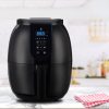 Kitchen Couture 3.5 Litre Digital Display Black Air Fryer Oil Free Cooking