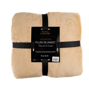 Royal Comfort Plush Blanket Throw Warm Soft Super Soft Large 220cm x 240cm