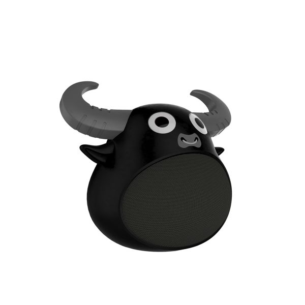 Fitsmart Bluetooth Animal Face Speaker Portable Wireless Stereo Sound – Khaki