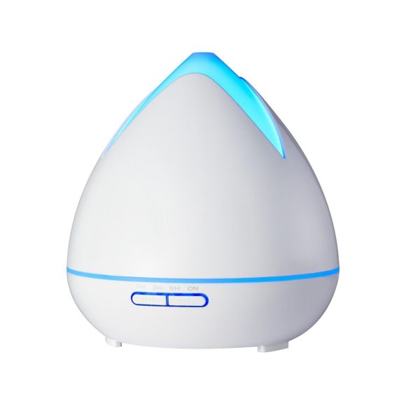 Essential Oils Ultrasonic Aromatherapy Diffuser Air Humidifier Purify 400ML – White