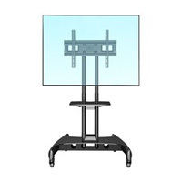 NORTH BAYOU HEIGHT ADJUSTABLE TROLLEY FOR TV SCREEN SIZE 40-65 MAX 45.5KG