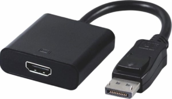 ASTROTEK DisplayPort DP to HDMI Adapter Converter Cable 20cm – 20 pins Male to Female Active 1080P