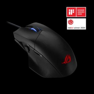 ASUS ROG CHAKRAM CORE Gaming Mouse 16000dpi USB2.0, Programmable Joystick, Adjustable Weight, Mappable Stealth Button, Aura Sync Lighting