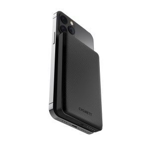 CYGNETT Magnetic Wireless Power Bank 5,000 mAh - Black CY3743PBCHE, Compatible with iPhone 12 and iPhone models that support MagSafe technology