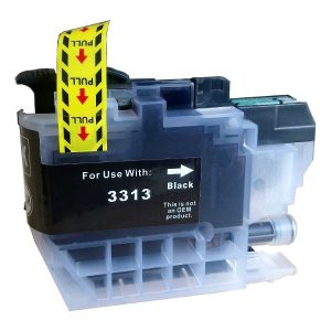 Premium Black Compatible Inkjet Cartridge Replacement for LC-3313B