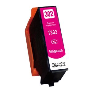 Magenta Compatible Inkjet Cartridge Replacement for 302XL Magenta