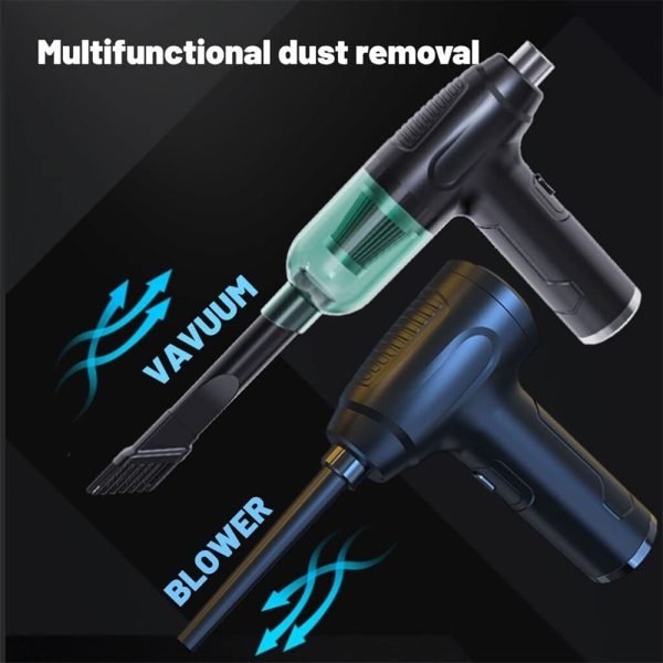 50000RPM Electric Cordless Air Duster Car Vacuum Cleaner Keyboard Cleaner Blower