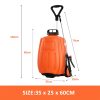 16L Electric Sprayer Trolley Weed Boom Tank Farm Watering Rechargeable