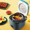 1.2L Mini Rice Cooker Travel Small Non-stick Pot For Cooking Soup Rice Stews