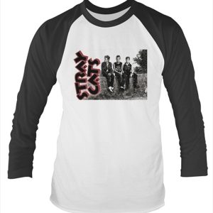 Stray Cats Band Photo Long Sleeved Baseball Unisex Size Large Longsleeve Shirt