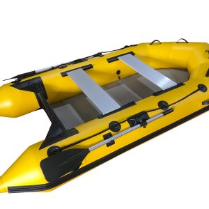 3m Inflatable Dinghy Boat Tender Pontoon Rescue- Yellow