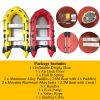 3.6m Inflatable Dinghy Boat Tender Pontoon Rescue- Yellow