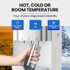 PolyCool Compressor Free Standing Water Cooler Dispenser, Instant Hot & Cold, White