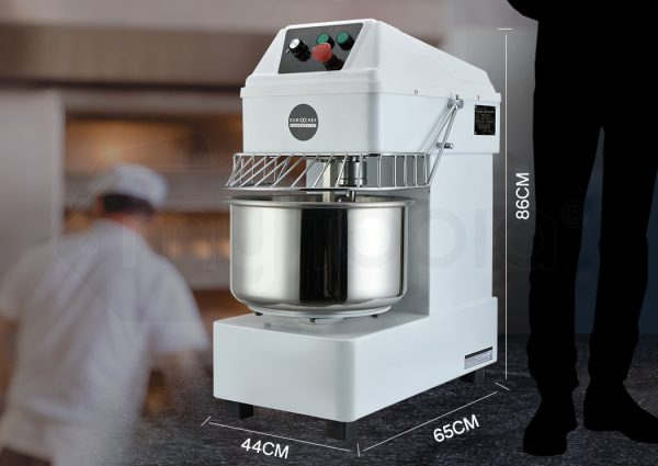 EUROCHEF 30L Spiral Dough Mixer Commercial Machine Bakery Bread Kneader Litre Small
