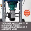 Baumr-AG 100L Portable Cement Concrete Mixer 1500W Electric Construction Sand Gravel Mortar
