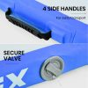 PROFLEX  300x100x10cm Inflatable Air Track Mat Tumbling Gymnastics, Blue & White (No Pump)