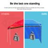 Red Track 3x3m Folding Gazebo Shade Outdoor Pop-Up Blue Foldable Marquee