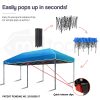 Red Track 3x6m Folding Gazebo Shade Outdoor Blue Foldable Marquee Pop-Up