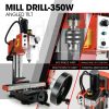BAUMR-AG 400W Mini Metal Lathe and 350W Mill Drill Press Machine Combo
