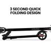 Peak 300W 10Ah Electric Scooter, Suspension, for Adults or Teens, Black
