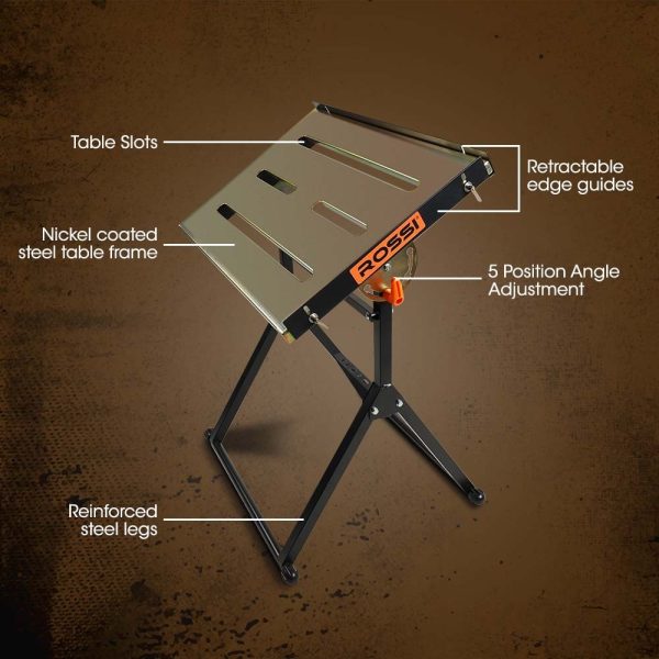 ROSSI 150kg Capacity Angle Adjustable Welding Table