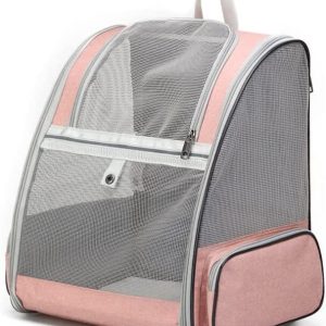 Floofi Pet Backpack -Model 1 (Pink) FI-BP-101-FCQ