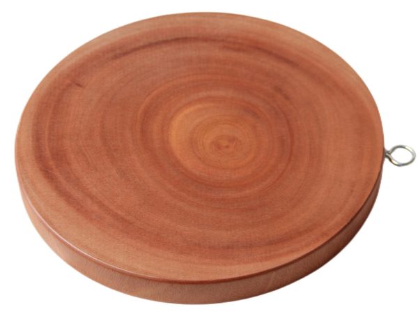 YES4HOMES S Natural Hardwood Hygienic Kitchen Cutting Wooden Chopping Board Round