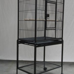 YES4PETS 135cm Bird Cage Parrot Aviary Pet Stand-alone Budgie Perch Castor Wheels