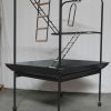YES4PETS XXL Bird Cage Parrot Playpen Gym Toy Stand With Swing Ladders On Wheels