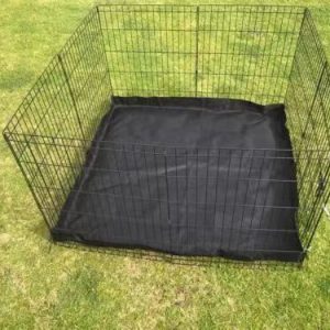 YES4PETS 24' Dog Rabbit Playpen Exercise Puppy Enclosure Fence With Canvas Floor