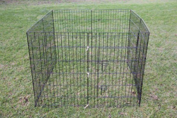 YES4PETS 120 cm 8 Panel Pet Dog Playpen Exercise Chicken Cage Puppy Crate Enclosure Cat Fence