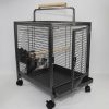YES4PETS Small Bird Transport Budgie Cage Parrot Aviary Carrier With Wheel