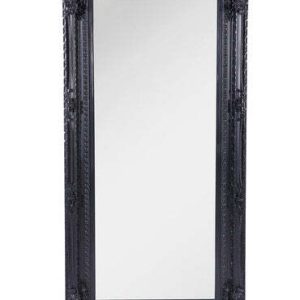 LUX French Provincial Ornate Mirror - Black