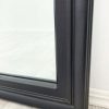 Window Style Mirror – Black Rectangle 100cm x 200cm