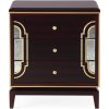 Booneville 2pc Bedside Table Tallboy Solid Wood Chest of Drawers Nightstand