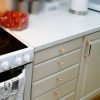 128mm Polished gold Furniture Kitchen Bathroom Cabinet Handles Drawer Bar Handle Pull Knob