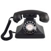 GPO Retro 200 Rotary Telephone – Black