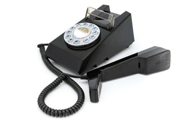 GPO Retro Trim Phone Push Button – Black