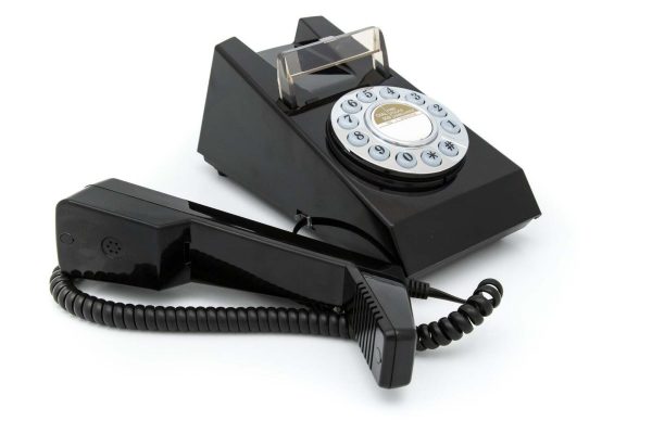 GPO Retro Trim Phone Push Button – Black