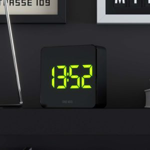 Newgate Space Hotel Orbatron Alarm Clock Black Case
