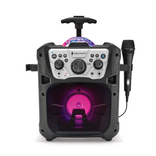 Singing Machine Mini Fiesta- Bluetooth + Light Show