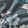 Botanical Hazel Microfibre Quilt Cover Set-queen size
