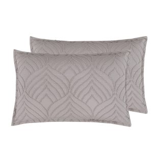 TUFTED MICROFIBRE SUPER SOFT TWIN PACK STANDARD PILLOWCASES