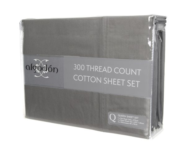 300TC Cotton SHEET SET – MEGA KING