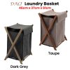 Aquanova DALI Laundry Basket Dark Grey