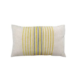 Sadie Embroidered Oblong Filled Cushion 30 x 48 cm