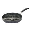Justcook 24cm 4 Mold Non-Stick Egg Cooker Frying Pan – Black