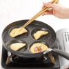 Justcook 24cm 4 Mold Non-Stick Egg Cooker Frying Pan – Black